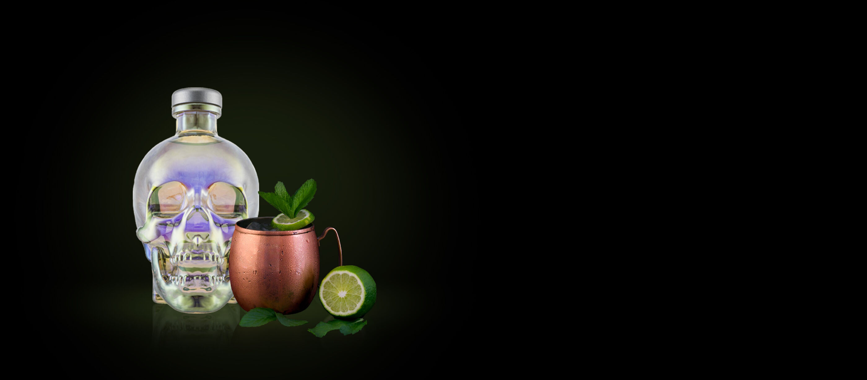 Crystal Head Canadian Mule Cocktail